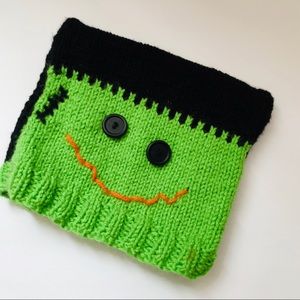 Toddler Boys Knitted Frankenstein Hat